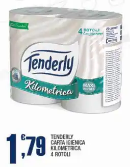 Splendidi e Splendenti Tenderly carta igienica kilometrica offerta