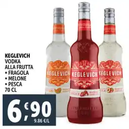 Deco Supermercati Keglevich vodka alla frutta offerta