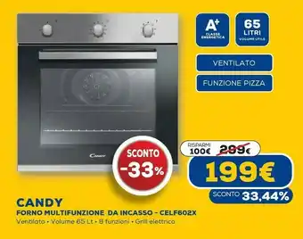 Euronics Forno elettrico offerta