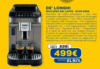 Euronics Macchina del caffè offerta