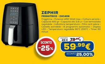 Euronics Friggitrice offerta