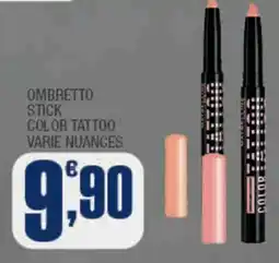 Splendidi e Splendenti Ombretto stick color tattoo offerta