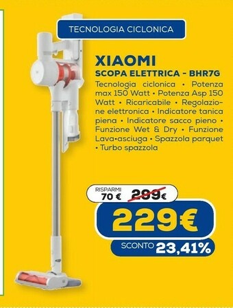 Euronics Scopa elettrica offerta