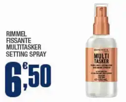 Splendidi e Splendenti Rimmel fissante multitasker setting spray offerta