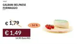 Prezzemolo e Vitale Galbani belpaese formaggio offerta