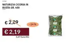 Prezzemolo e Vitale Naturizia cicoria in busta offerta