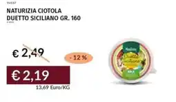 Prezzemolo e Vitale Naturizia ciotola duetto siciliano offerta