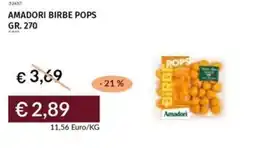 Prezzemolo e Vitale Amadori birbe pops offerta