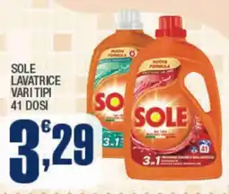 Splendidi e Splendenti Sole lavatrice offerta