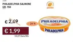 Prezzemolo e Vitale Philadelphia salmone offerta