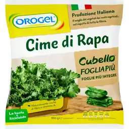 Spazio Conad CIME DI RAPA CUBELLO FOGLIA PIÙ OROGEL offerta