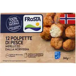 Spazio Conad POLPETTE DI PESCE MERLUZZO DELLA NORVEGIA FROSTA offerta