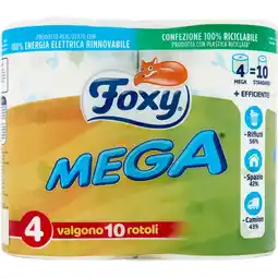 Spazio Conad CARTA IGIENICA MEGA FOXY offerta