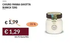 Prezzemolo e Vitale Chiuro panna ghiotta bianca offerta