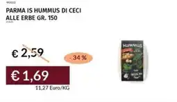 Prezzemolo e Vitale Parma is hummus di ceci alle erbe offerta