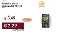 Prezzemolo e Vitale Parma is salsa guacamole offerta
