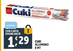 Deco Supermercati Cuki alluminio 8 mt offerta