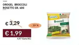 Prezzemolo e Vitale Orogel broccoli rosette offerta