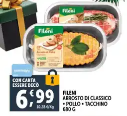 Deco Supermercati Fileni arrosto di classico offerta