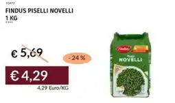 Prezzemolo e Vitale Findus piselli novelli offerta
