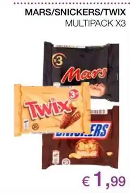 Coop MARS/SNICKERS/TWIX offerta