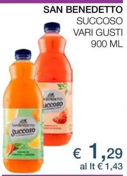 Coop SAN BENEDETTO SUCCOSO offerta