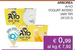 Coop ARBOREA A•YO YOGURT INTERO offerta