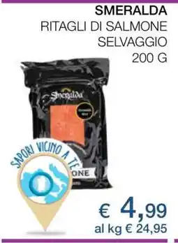 Coop SMERALDA RITAGLI DI SALMONE SELVAGGIO offerta