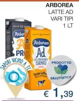 Coop ARBOREA LATTE AD offerta