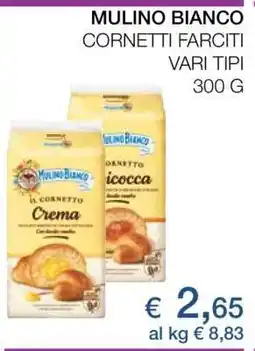 Coop MULINO BIANCO CORNETTI FARCITI offerta