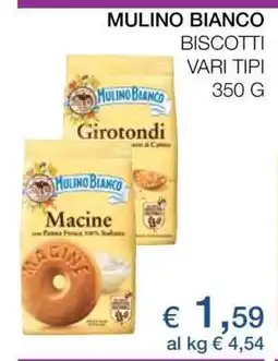 Coop Mulino Bianco Biscotti Vari Tipi offerta