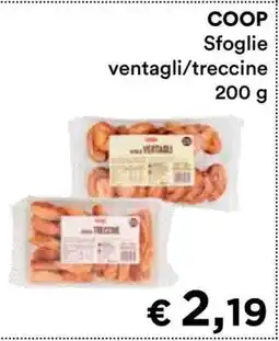 Coop COOP Sfoglie ventagli/treccine offerta