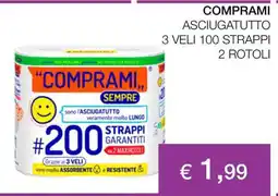 Coop COMPRAMI ASCIUGATUTTO offerta