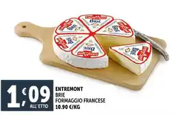 Deco Supermercati Entremont brie formaggio francese offerta