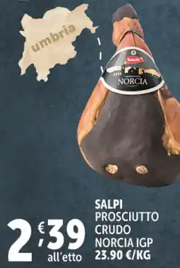 Deco Supermercati Salpi prosciutto crudo norcia IGP offerta