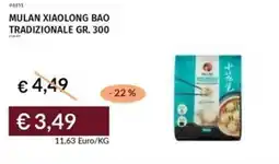 Prezzemolo e Vitale Mulan xiaolong bao tradizionale offerta