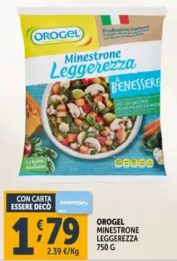 Deco Supermercati Orogel minestrone leggerezza offerta