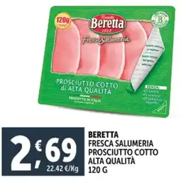 Deco Supermercati Beretta fresca salumeria prosciutto cotto alta qualità offerta