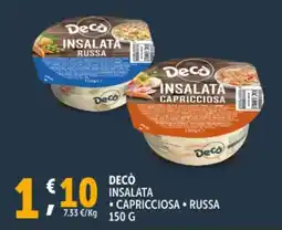 Deco Supermercati Decò insalata offerta