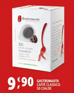 Deco Supermercati Gastronauta caffè classico 50 cialde offerta