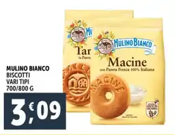 Deco Supermercati Mulino bianco biscotti offerta