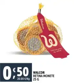 Deco Supermercati Walcor retina monete offerta