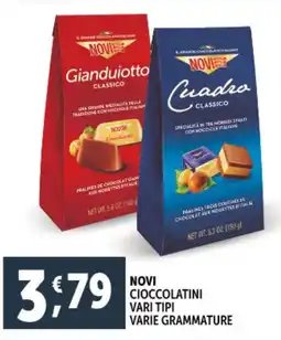 Deco Supermercati Novi cioccolatini offerta