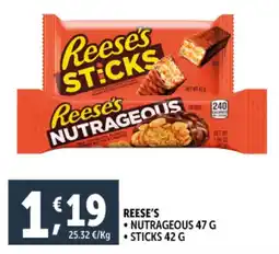 Deco Supermercati Reese's nutrageous - sticks offerta