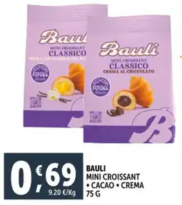Deco Supermercati Bauli mini croissant offerta
