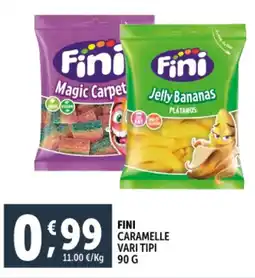 Deco Supermercati Fini caramelle offerta