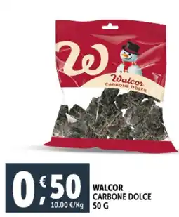 Deco Supermercati Walcor carbone dolce offerta