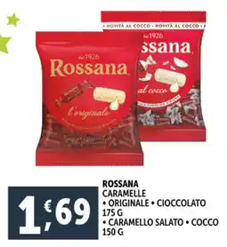 Deco Supermercati Rossana caramelle offerta