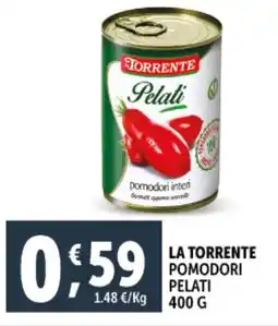 Deco Supermercati La torrente pomodori pelati offerta
