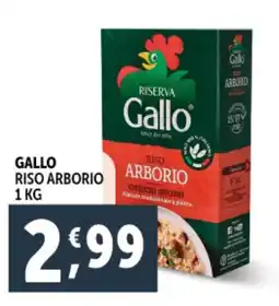 Deco Supermercati Gallo riso arborio offerta